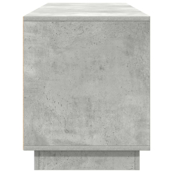 Szafka RTV z oświetleniem LED Beton Szary 160,5x41x50 cm