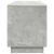 Szafka RTV z oświetleniem LED Beton Szary 160,5x41x50 cm