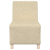 Sofa Fotel Kremowy 55 cm Tkanina