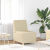 Sofa Fotel Kremowy 55 cm Tkanina