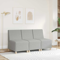 Sofa Fotel Cloud Grey 55 cm Tkanina
