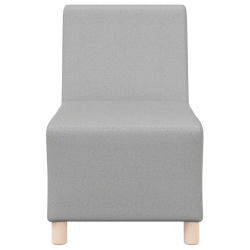 Sofa Fotel Cloud Grey 55 cm Tkanina