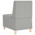 Sofa Fotel Cloud Grey 55 cm Tkanina