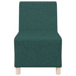 Sofa Fotel Ciemnozielony 55 cm Tkanina