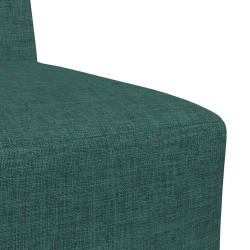 Sofa Fotel Ciemnozielony 55 cm Tkanina