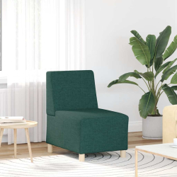 Sofa Fotel Ciemnozielony 55 cm Tkanina