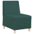 Sofa Fotel Ciemnozielony 55 cm Tkanina
