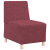 Sofa Fotel Wino Czerwone 55 cm Tkanina