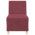 Sofa Fotel Wino Czerwone 55 cm Tkanina