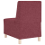 Sofa Fotel Wino Czerwone 55 cm Tkanina