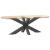 Noga stolika kawowego, antracyt, 98x58x(42-43) cm, stal