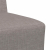 Sofa Fotel Taupe 55 cm Tkanina