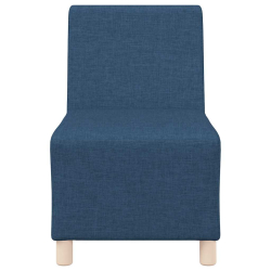 Sofa Fotel Niebieski 55 cm Tkanina