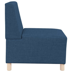 Sofa Fotel Niebieski 55 cm Tkanina