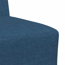 Sofa Fotel Niebieski 55 cm Tkanina