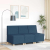 Sofa Fotel Niebieski 55 cm Tkanina