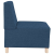 Sofa Fotel Niebieski 55 cm Tkanina