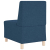 Sofa Fotel Niebieski 55 cm Tkanina