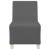 Sofa Fotel Ciemnoszary 55 cm Tkanina