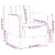 Sofa Fotel z Podłokietnikami Ciemnoszary 54 cm Aksamit