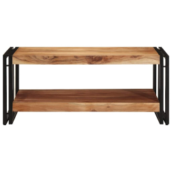 Stolik kawowy 90x50x38 cm Drewno lite Akacja