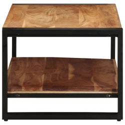 Stolik kawowy 90x50x38 cm Drewno lite Akacja