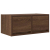 Szafka RTV Brązowy Dąb 60x31x25,5 cm Drewno klejone