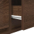 Szafka RTV Brązowy Dąb 60x31x25,5 cm Drewno klejone