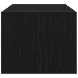 Szafki RTV 2 szt. Dąb czarny 60x31x25,5 cm Drewno klejone