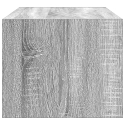 Szafka RTV Szara Sonoma 60x31x25,5 cm Drewno klejone