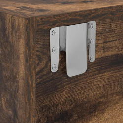 Szafka RTV Dąb wędzony 60x31x25,5 cm Drewno klejone