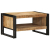 Stolik kawowy 70x50x38 cm lite drewno surowe mango