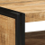 Stolik kawowy 70x50x38 cm lite drewno surowe mango