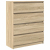 Komoda Sonoma Oak 80x35x99 cm Drewno klejone