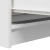 Komoda Biała 80x35x99 cm Drewno klejone