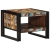 Stolik kawowy wielokolorowy 50x50x38 cm lite drewno odzyskane