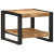 Stolik kawowy 50x50x38 cm lite drewno surowe mango