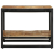 Stolik kawowy 50x50x38 cm lite drewno surowe mango