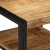 Stolik kawowy 50x50x38 cm lite drewno surowe mango