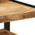 Stolik kawowy 50x50x38 cm lite drewno surowe mango