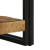 Stolik kawowy 50x50x38 cm lite drewno surowe mango