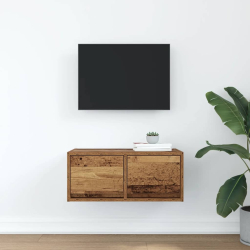 Szafka RTV Stare drewno 60x31x25,5 cm Drewno klejone