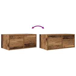 Szafka RTV Stare drewno 60x31x25,5 cm Drewno klejone