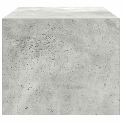 Szafki RTV 2 szt. Beton Szary 60x31x25,5 cm Drewno klejone