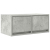 Szafki RTV 2 szt. Beton Szary 60x31x25,5 cm Drewno klejone