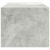 Szafki RTV 2 szt. Beton Szary 60x31x25,5 cm Drewno klejone