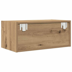 Szafka RTV Artisan Oak 60x31x25,5 cm Drewno klejone