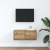 Szafka RTV Artisan Oak 60x31x25,5 cm Drewno klejone