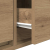 Szafka RTV Artisan Oak 60x31x25,5 cm Drewno klejone