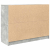 Komoda Betonowa Szara 100x35x76 cm Drewno klejone